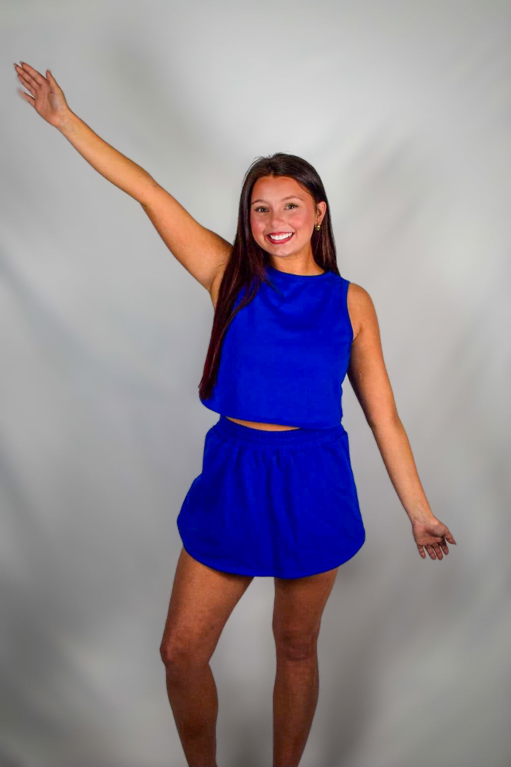 Terry Knit Skort Set