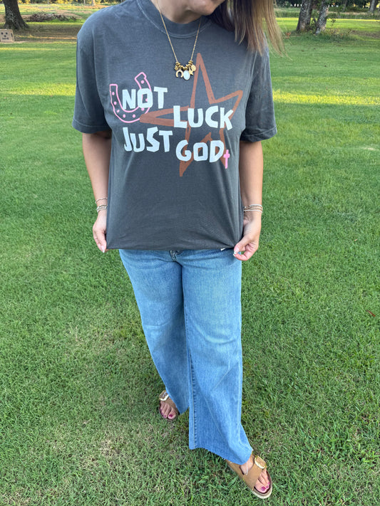 Not Luck tee